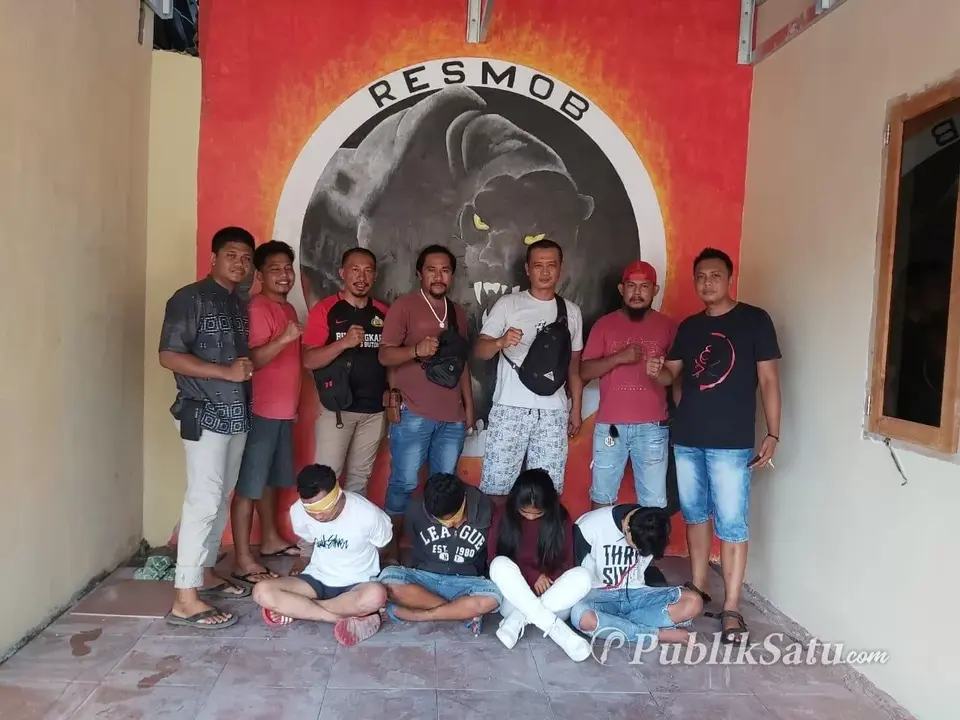 Polisi Ciduk Empat Pelaku Jambret di Buton