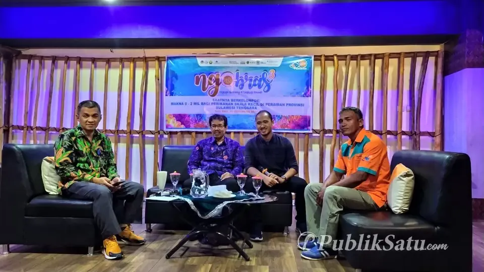 DKP dan Bappeda Sultra Gelar Talk Show di Baubau: Maksimalkan Pengelolaan Sumber Daya Pesisir