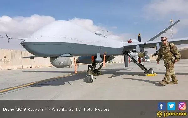 Drone Amerika Ditembak Jatuh Senjata Rusia di Libya