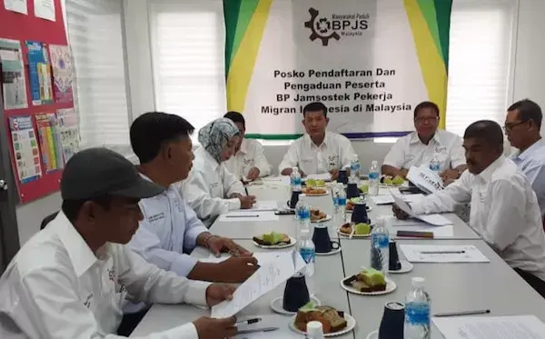 MP BPJS Malaysia Mendirikan Posko Pendaftaran dan Pengaduan Peserta BP Jamsostek PMI