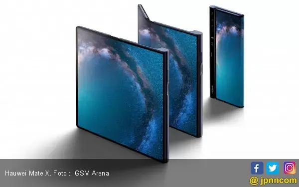 Huawei Tambah 2 Ponsel Layar Lipat Baru Tahun Depan