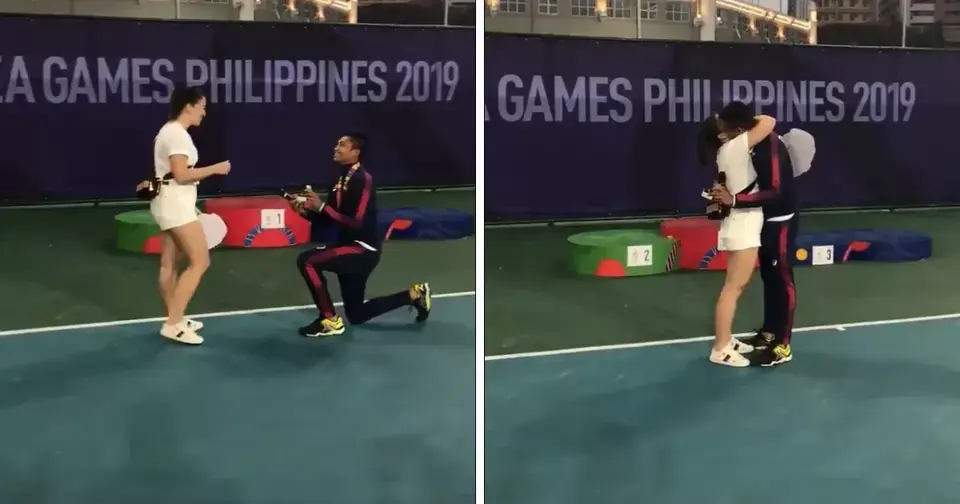 Melamar Kekasih Setelah Meraih Medali SEA Games 2019