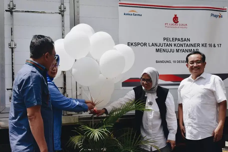 Anak Usaha Phapros Lakukan Ekspor ke Myanmar
