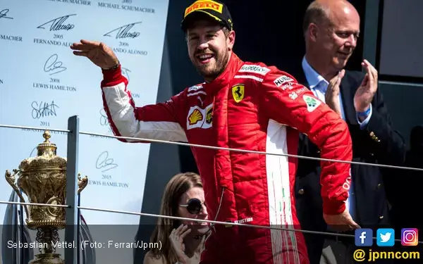Vettel Legawa Masih di Bawah Schumacher dalam Daftar Pembalap Terbaik F1
