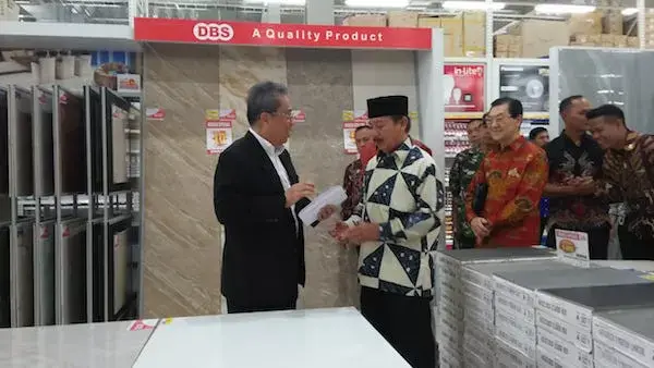 Buka Gerai Baru, Depo Bangunan Incar Pasar Bandar Lampung