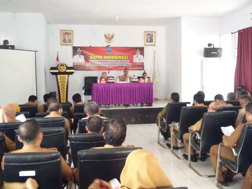 Belum Input Data SiRUP, Dua OPD Buteng 'Disemprot' Sekda