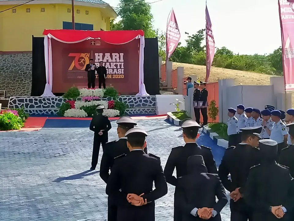 Upacara HBI ke-70, Wawali Baubau Wakili Menkumham