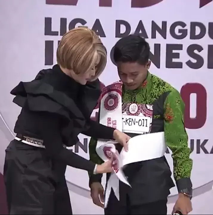 La Bakry Dukung Duta Sultra di Konser Show Liga Dangdut Indonesia 2020
