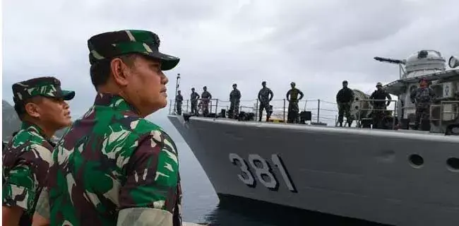 Kapal China Terus Bertahan, TNI Tambah Kekuatan Di Natuna