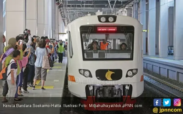 Kereta Api Bandara Kembali Melayani Penumpang