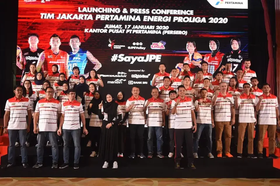 Bertabur Pemain Bintang, Jakarta Pertamina Energi Rilis Skuad Proliga 2020