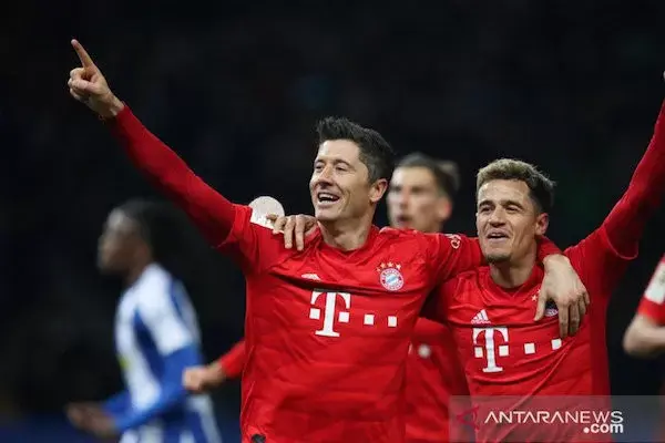 Bayern Menang Telak di Markas Hertha