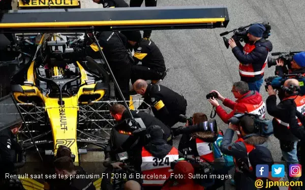 Tim Renault F1 Umumkan Mobil dan Pembalap pada 12 Februari