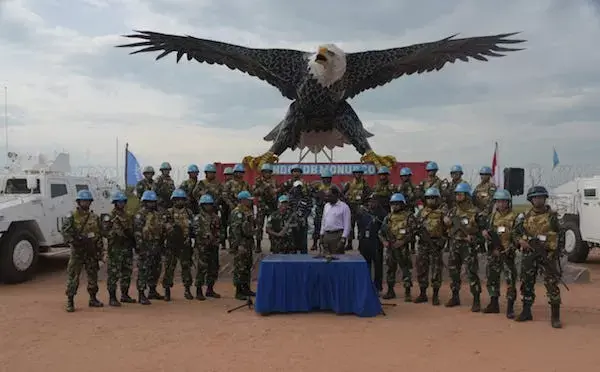 Satgas TNI RDB Kembali Memperoleh 2 Pucuk Senjata Dari Eks Kombatan