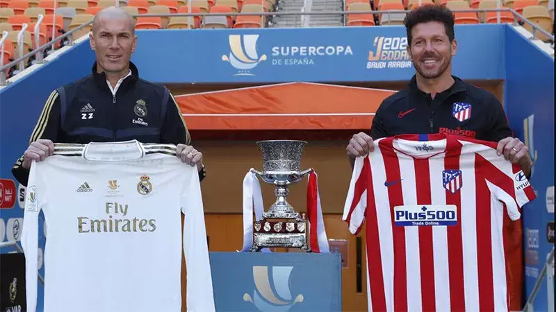 Final Piala Super Spanyol: Zidane Percaya Diri, Simeone Tak Kenal Takut