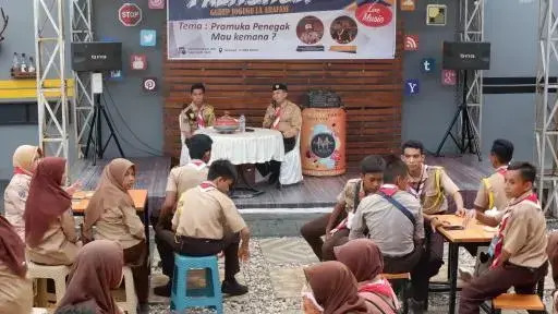 Pramuka Gudep Jogugu La Arafani Komitmen Ciptakan Kader Berkualitas