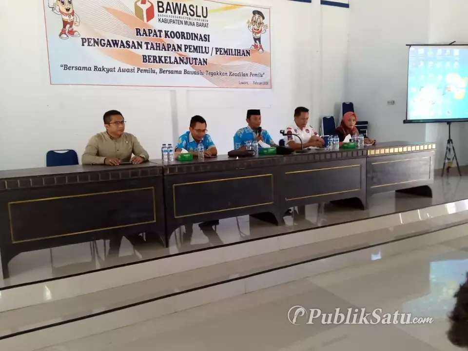 Bawaslu Mubar Rakor Pengawasan Pemilu