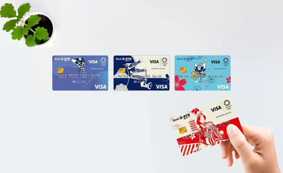 BTN Rilis Kartu Debit Visa Bertema Olympic Tokyo 2020