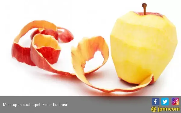 Jangan Kupas Kulit Apel Saat Ingin Dimakan! Ini Alasannya