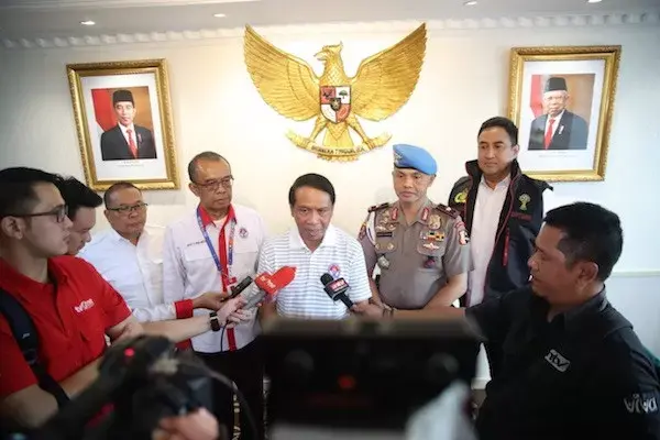 Terima Satgas Antimafia Bola, Menpora Ingin Pengaturan Skor dan Suap Terus Dibersihkan