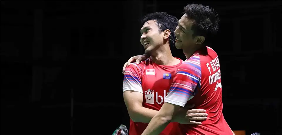 BATC 2020: Berkat Bang Ahsan, Gugup Fajar Hilang, Indonesia pun Menang