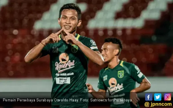Osvaldo Haay Tinggalkan Persebaya, Curhatnya Bikin Baper