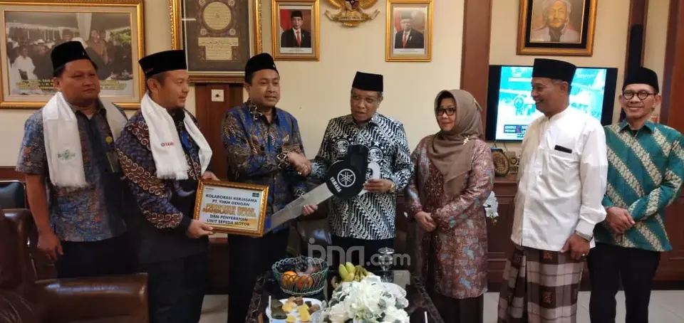 PBNU Dapat Dukungan 8 Unit Yamaha Lexi S