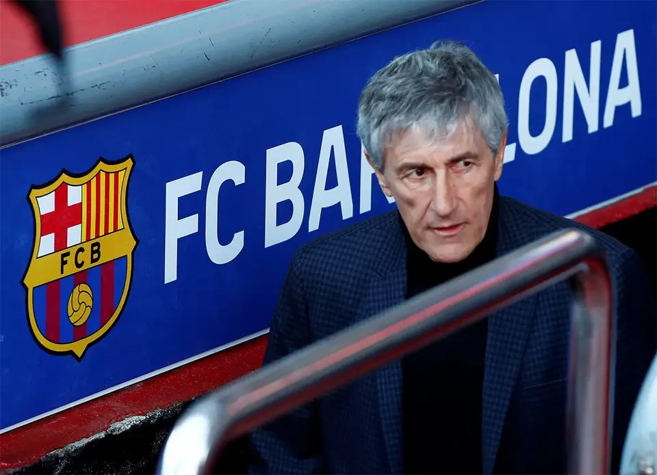 Quique Setien Pengin di Batu Nisannya Tertulis Kalimat Ini