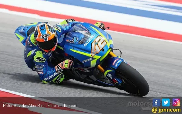 Alex Rins Berjanji Akan Naik Podium Lebih Banyak di MotoGP 2020