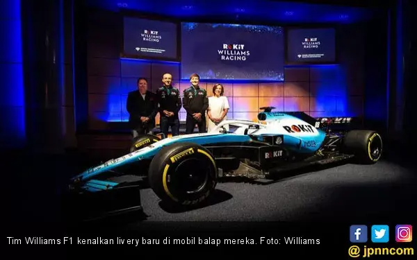 Williams Optimistis Mobil Baru Mampu Bersaing di Papan Tengah