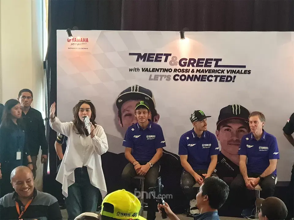 Valentino Rossi: Aku Tresno Indonesia, Vinales Membalas: Aku Cinta Indonesia