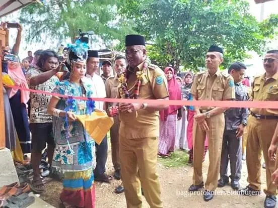 Resmikan Rumah Adat Wasilomata, Samahuddin Minta Didoakan Kelancaran Memimpin Buteng