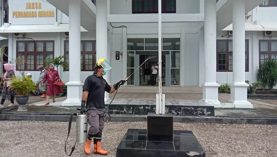 Langkah Preventif Kejari Baubau terhadap Penyebaran Covid-19