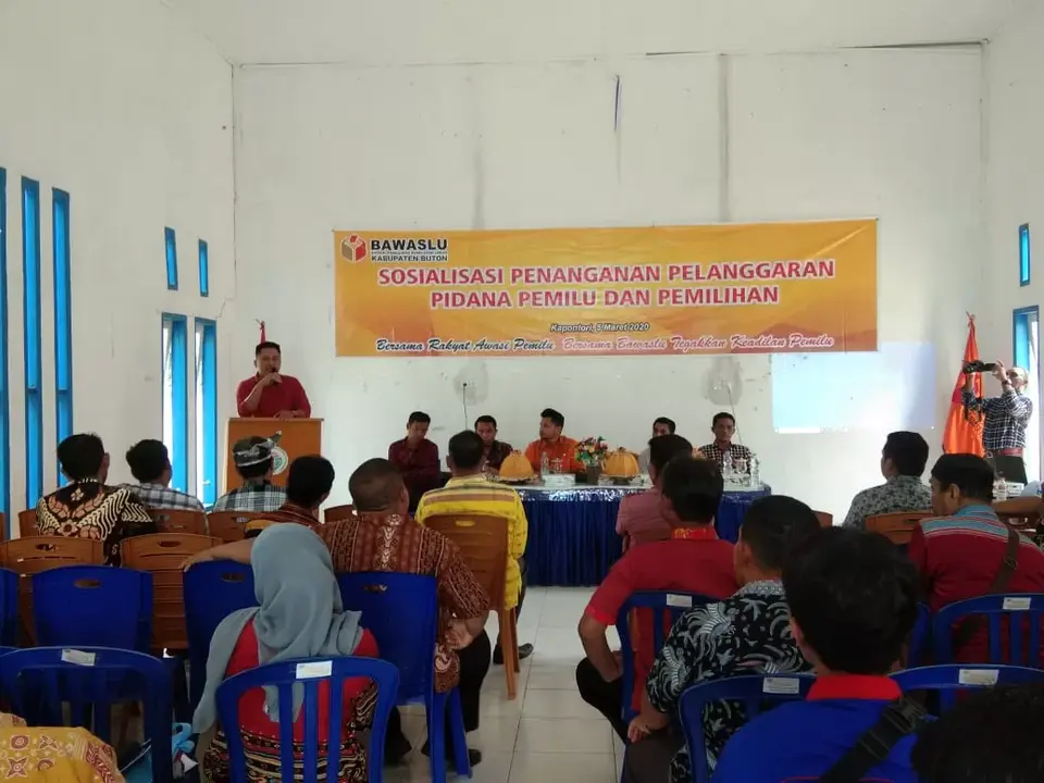 Pilkada di Butur dan Muna, Bawaslu Buton Antisipasi Mobilisasi Massa dari Wilayah Perbatasan