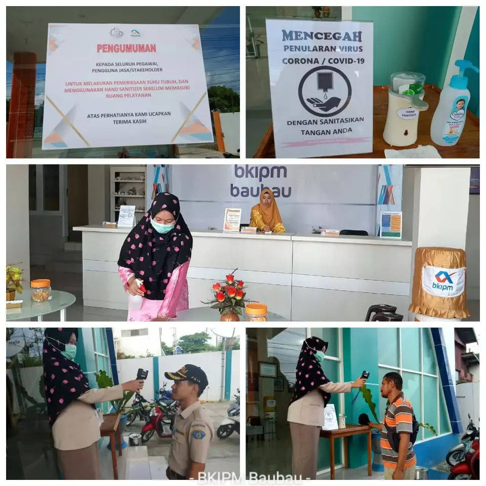 BKIPM Baubau Antisipasi Dini Penyebaran Corona