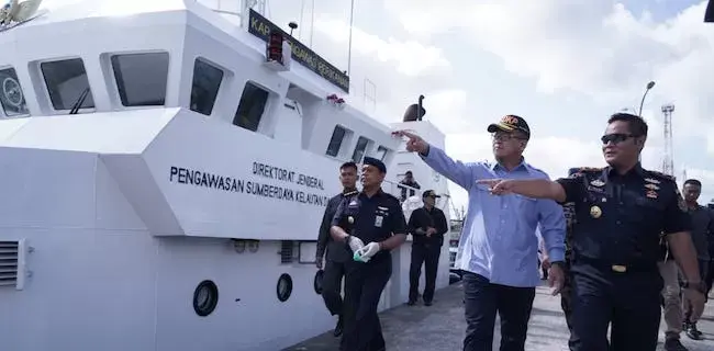 KKP Ringkus 5 Kapal Asing Ilegal, Menteri Edhy: Penjaga Laut Kita Tidak Pernah Tidur