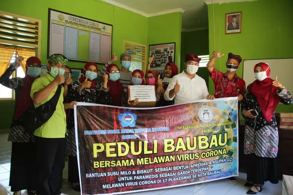 PSMTI Salurkan Ribuan Logistik di 17 Puskesmas