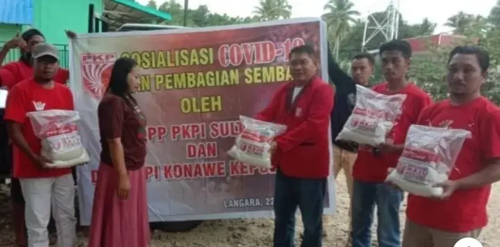 PKPI Bantu Warga Kurang Mampu di Konkep
