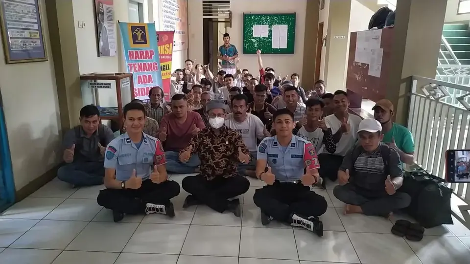Akibat Corona, 89 Napi Lapas Baubau Jalani Sisa Tahanan di Rumah