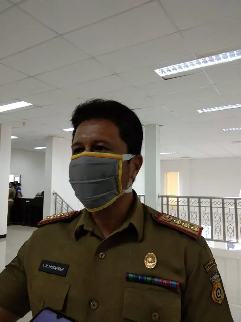 Diawali dari Masker, Pemkab Buton Mulai Salurkan Bantuan Covid-19