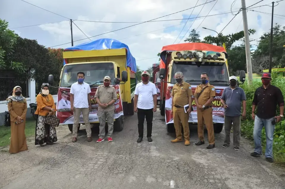 Pemkab Busel Gelar Pasar Murah, 95 Ton Beras Disalurkan