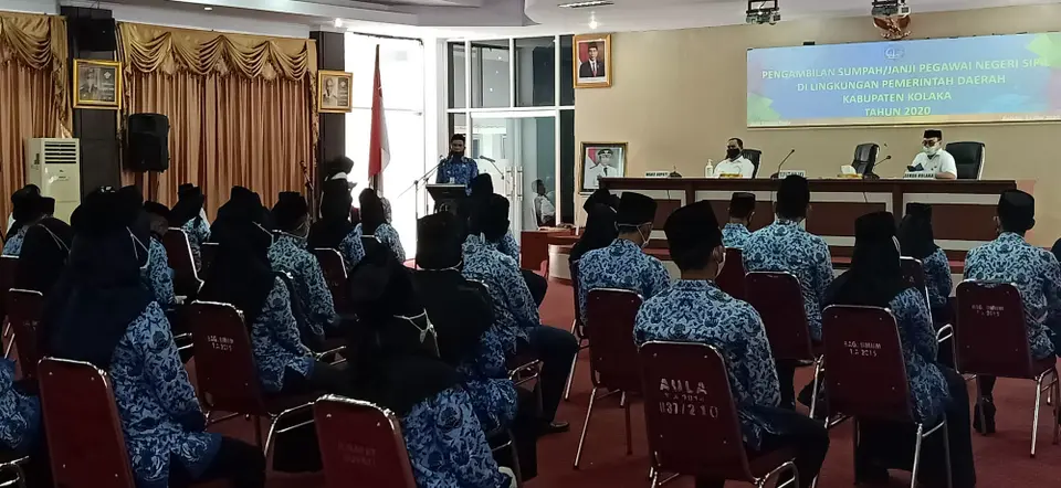 137 Orang PNS Baru Kolaka Dilantik