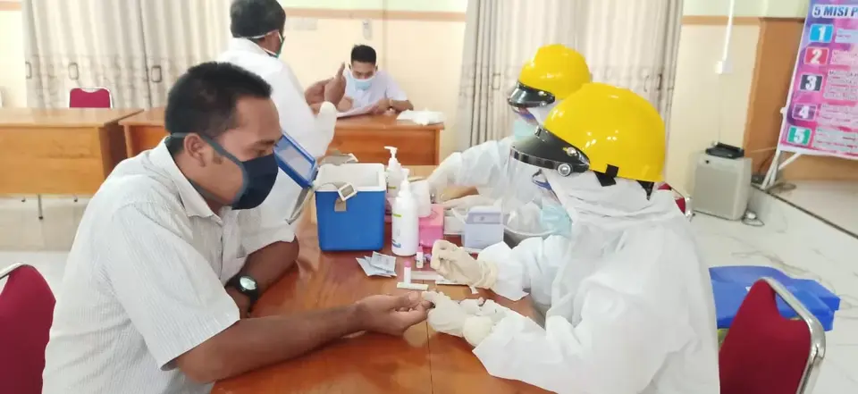 13 Orang yang Reaktif Rapid Test di Kolaka Belum Berstatus PDP