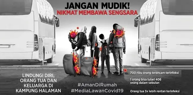 Ingat, Dilarang Mudik! Kemenhub Hanya Sediakan Transportasi Untuk Kegiatan Penanganan Covid-19