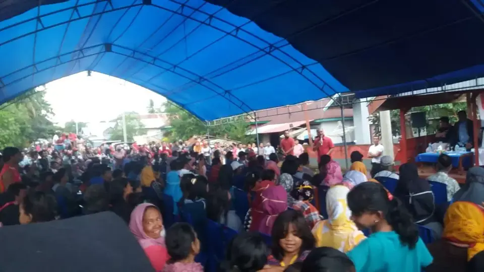 Pasangan Abu Hasan dan Suhuzu Konsolidasi di Desa Linsowu