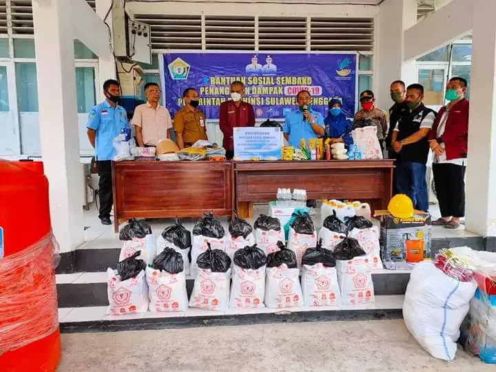 Pemkab Buteng Terima 1.581 Paket Sembako dan Alkes dari Pemprov