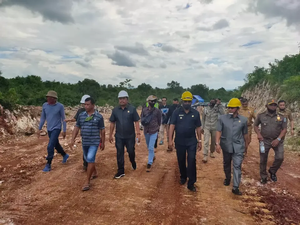 Pembukaan Jalan Simpangan Kelima Labungkari Tembus Kawasan Perkantoran Buteng Terus Digenjot
