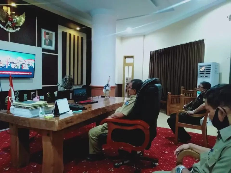Dibuka Presiden Jokowi, Arhawi Ikuti Rakornas Pengawasan Interen
