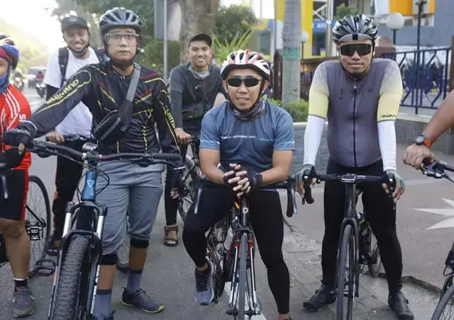 Rendi Irwan Jadi Bintang Tamu Acara Gowes