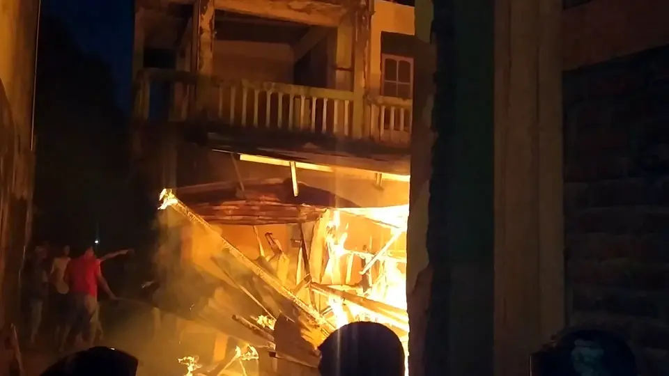 Satu Rumah di Baubau Ludes Dilahap Api